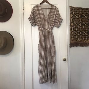 Urban Outfitters Gabrielle Woven Wrap Dress